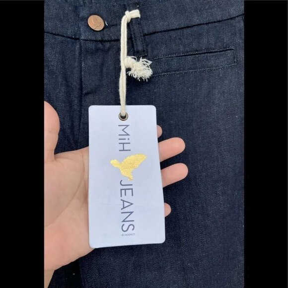 M.i.h Jeans Women's Blue Marrakesh High-rise Kick-flare Jeans 27 - Picture 5 of 15